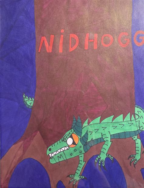 Nidhogg (Norse mythology) by kaijufanboy22 on DeviantArt