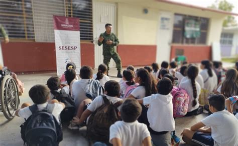 Platican Con Alumnos En Mazatlán Sobre Los Daños Del Consumo De Drogas