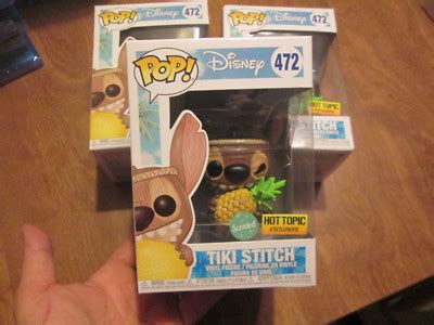FUNKO POP DISNEY LILO STITCH TIKI STITCH SCENTED HOT TOPIC