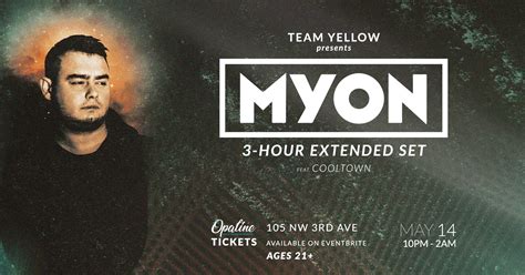 Myon Feat Cooltown At Opaline Oregon