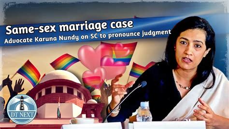 Advocate Karuna Nundy Speaks On SC To Pronounce Judgment In Same Sex