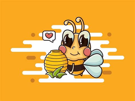 Premium Vector | Honey bee vector