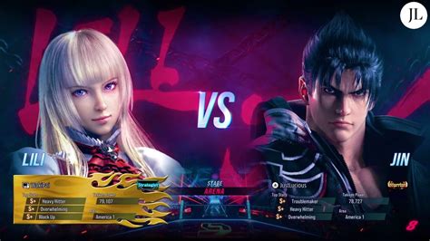 Tekken 8 Jin Vs Lili Ft2 Closed Beta Test Youtube