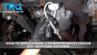 How To Replace Bank Downstream O Sensor Ford Explorer A