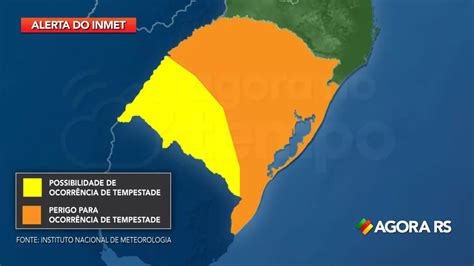 Rs: Alerta De Tempestades E Alagamentos Durante O Feriado - Rio Grande do Sul tem novo alerta de tempestade | Agora RS