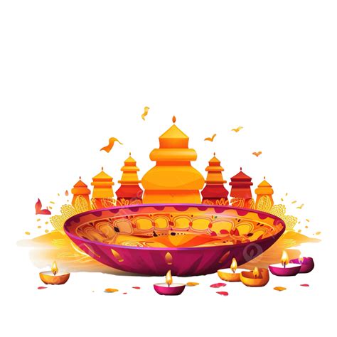 Venta De Celebración De Diwali Indio Y Ofrece Ilustración Png Divali Deseos De Diwali