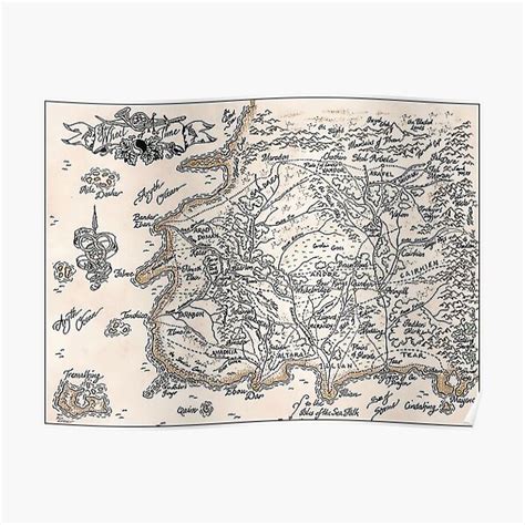 "wheel of time map" Poster for Sale by rollolori | Redbubble