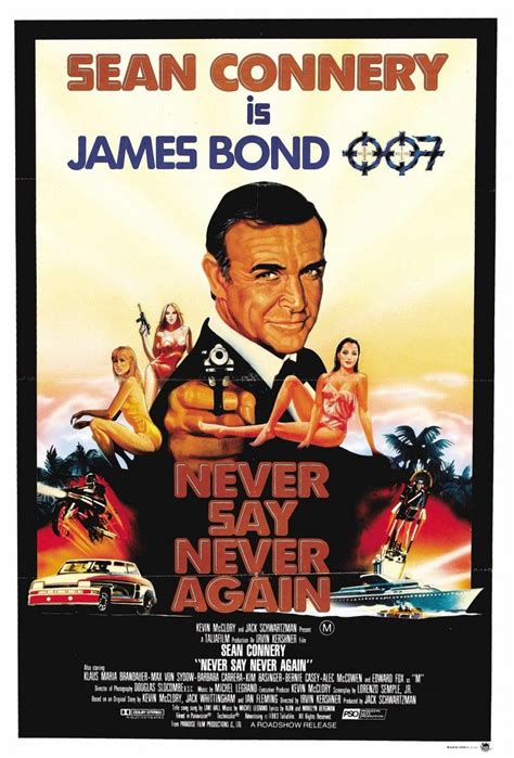 √ Sean Connery James Bond Poster