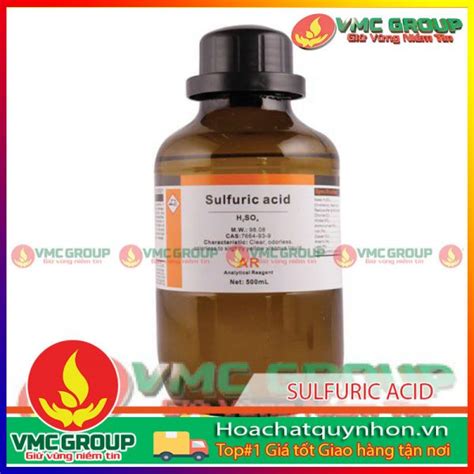 BÁN SULFURIC ACID H2SO4 HCQN HÓA CHẤT TP VINH HÓA CHẤT NGHỆ AN