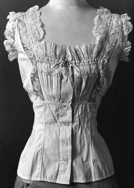 1889 Corset Cover Metropolitan Museum Of Art Otherwise Known As