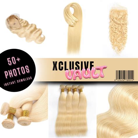 Hair Bundle Stock Photos Extensions Product Photography Straight