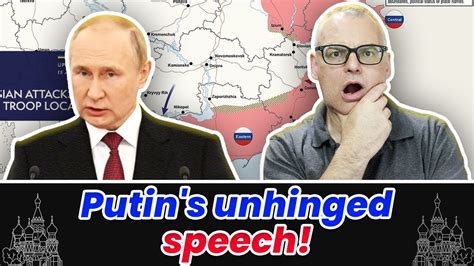 Reaction To Putins Crazy Speech Youtube