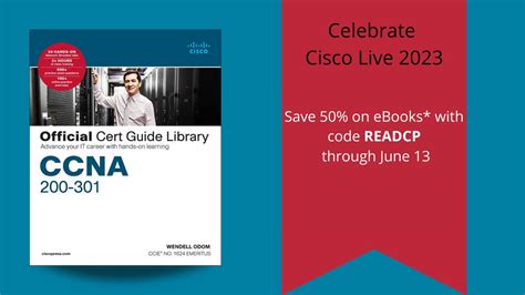 Ciscopress On Twitter Celebrate CiscoLive With The CCNA 200 301