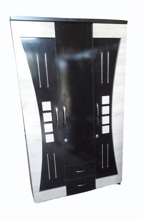 3 Door Plywood Wardrobe Without Mirror With Locker At Rs 9500 Piece