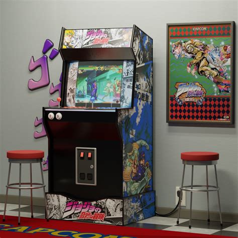 Jojos Bizarre Adventure Arcade Machine Remake Finished Projects