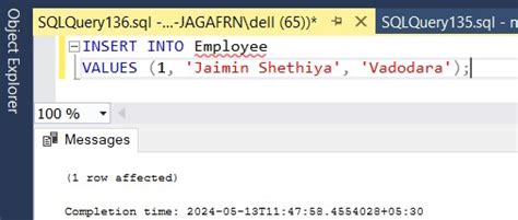 Primary Key In Sql Syntax Usages And Example