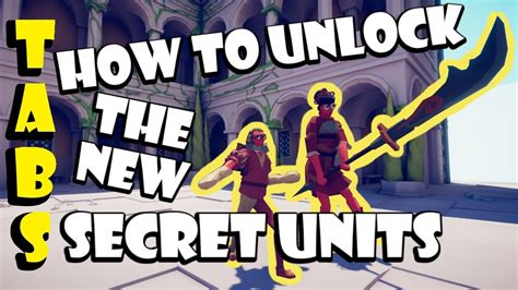 How To Unlock The New Renaissance Update Secret Units In Tabs August