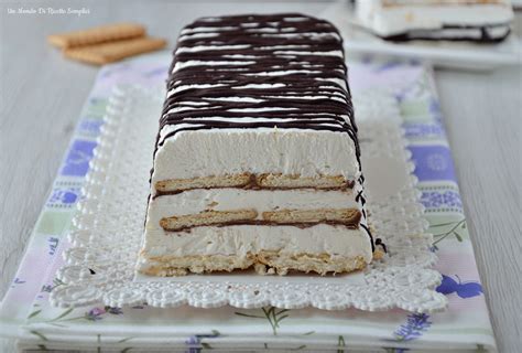 Semifreddo Al Mascarpone E Biscotti Un Mondo Di Ricette Semplici