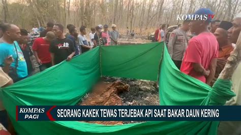 Lansia Di Ngawi Tewas Terbakar Akibat Terjebak Kobaran Api Saat Bakar