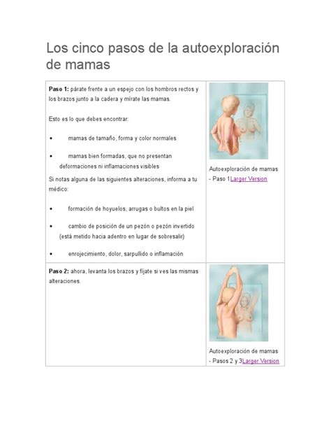 PDF Autoexploración de Mamas DOKUMEN TIPS