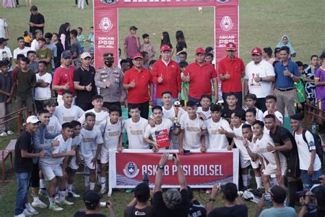 Porprov Sulut Bolsel Targetkan Medali Emas Pada Cabor Sepak Bola