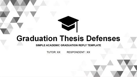 Thesis Defense Powerpoint Template