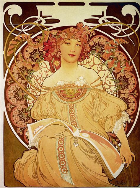 The Influence Of Art History On Modern Design Art Nouveau Graphic