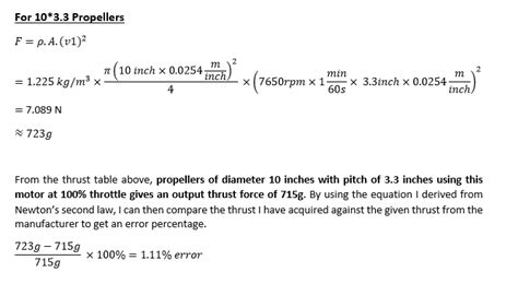 Propeller Calculations