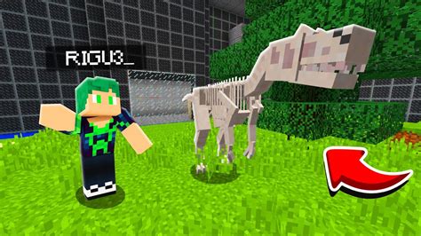 Minecraft O BIZARRO SCP 250 fóssil de dinossauro R1GU3 YouTube