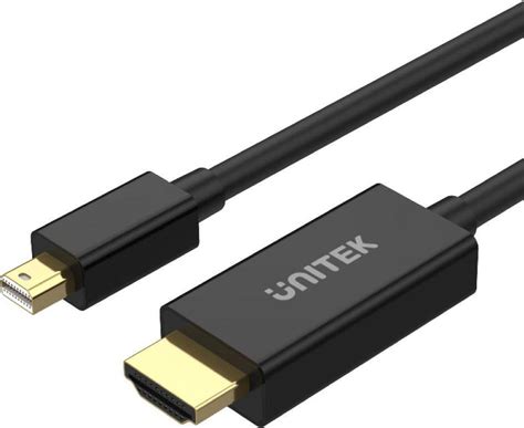 Unitek DisplayPort Mini HDMI Czarny V1152A Adapter AV Morele Net