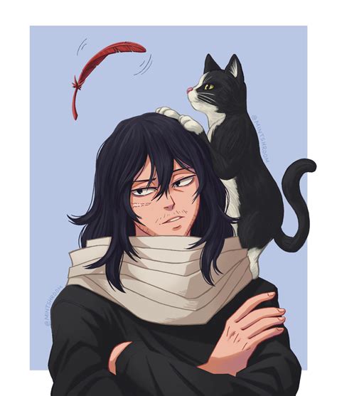 Just When Aizawa Thought He Could Has His Cat To Himself But Then Hawks