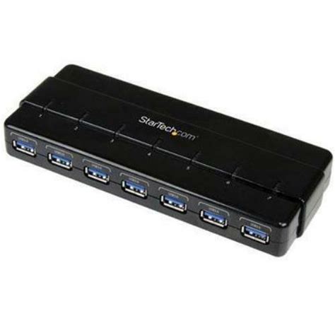 Startech St7300usb3b 7 Port Usb 30 Hub Black For Sale Online Ebay