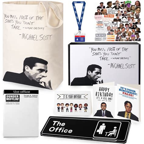 Buy The Office TV Show Merchandise Funny Gift Set, The Office Party ...