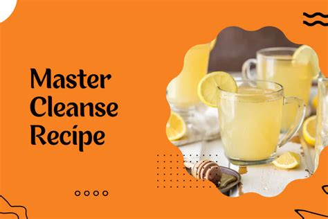 Master Cleanse Recipe