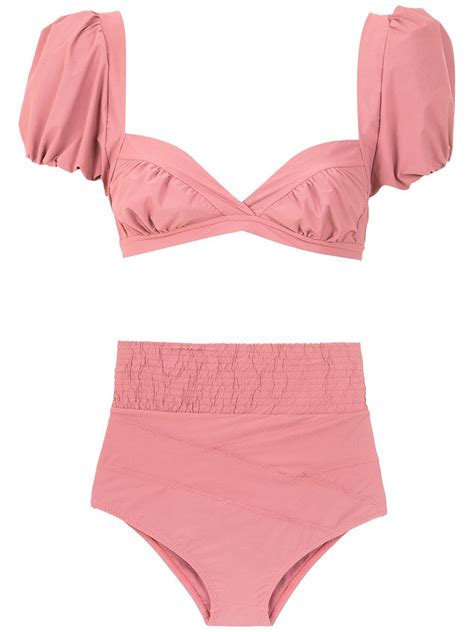 Pink Hot Pants Bikini Set From Amir Slama Featuring A Sweetheart