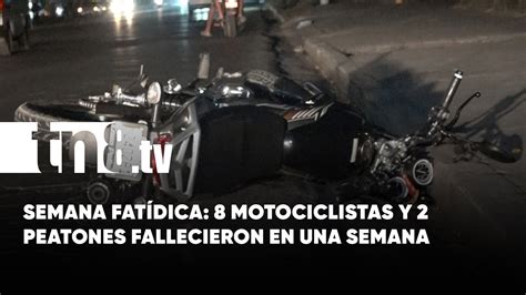 Trágico Saldo En El País Ocho Motociclistas Y Dos Peatones Pierden La