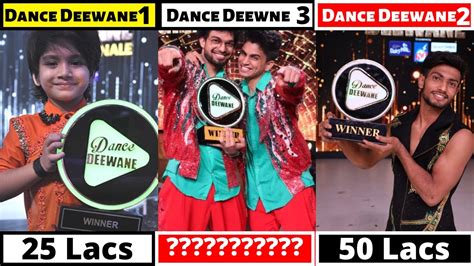 New List Of All Season Winners Of Dance Deewane Their Prize Money