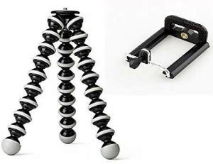 LESNER Gorilla Tripod 13 Inch Height Fully Flexible Foldable Octopus