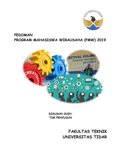 Pdf Pedoman Program Mahasiswa Wirausaha Pmw Ft Untidar Ac Id Wp