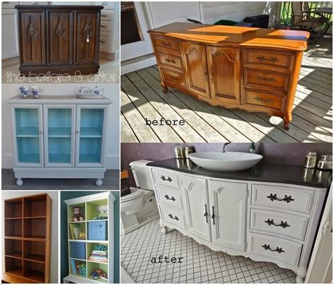 10 Fabulous Before And After Furniture Makeover Projects