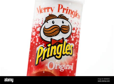 Pringles Original Christmas Packaging Stock Photo Alamy