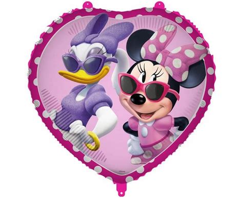 Balon Foliowy Heart Minnie Junior Disney Szt Balon Serce Ci Arek