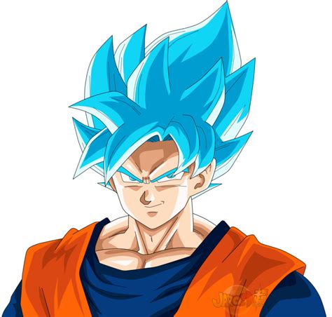 Goku SsGss Face V2 By Jaredsongohan On DeviantArt Dragon Ball Art