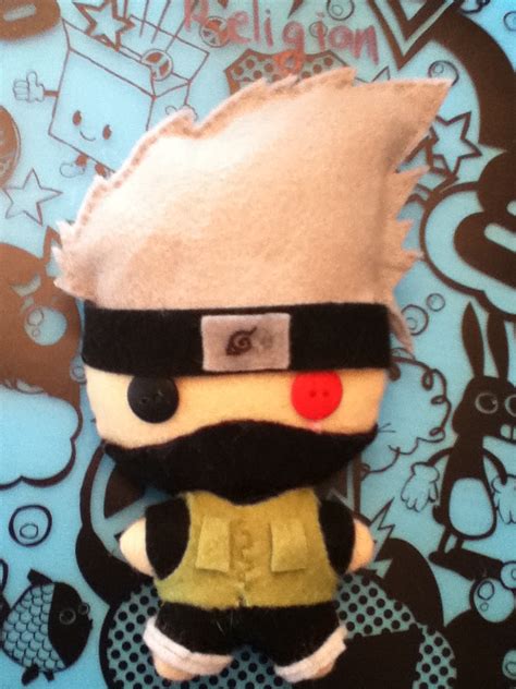 Kakashi Plushie 2 by Taymrs on DeviantArt