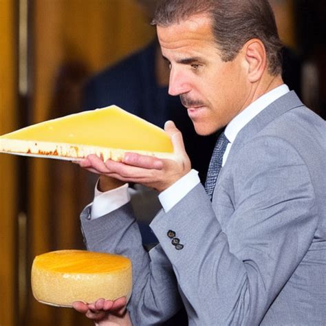 Prompthunt Hunter Biden Addicted To Cheese Highly Detailed Photo