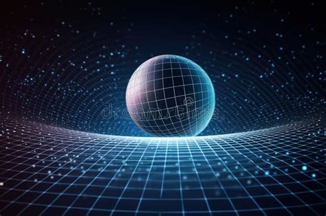 Conceito De Ondas Gravitacionais Do Planeta Gravitacional Fundo F Sico