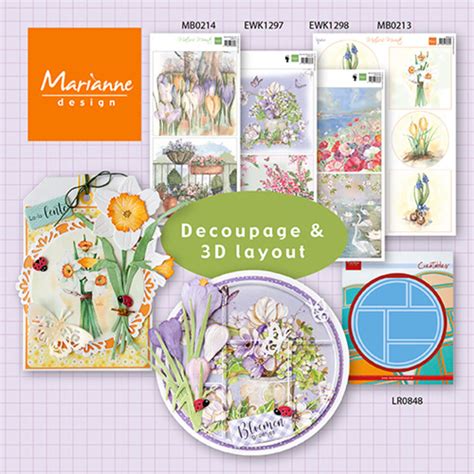 Creatable Circle Layout M LR0848 Craftlines B V