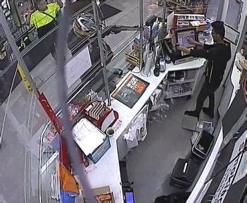 CCTV Of Armed Robbery At Campbelltown 7 Eleven Shows Worker And