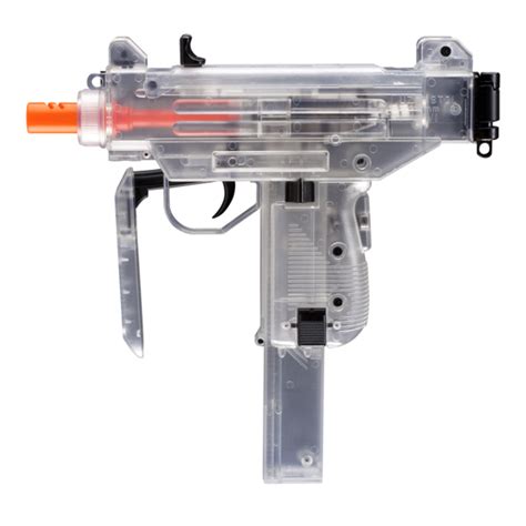 Mini Uzi Spring Clear With Stock Elite Force Airsoft