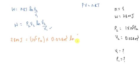 SOLVED One Mole Of An Ideal Gas Does 2800 J Of Work As It Expands